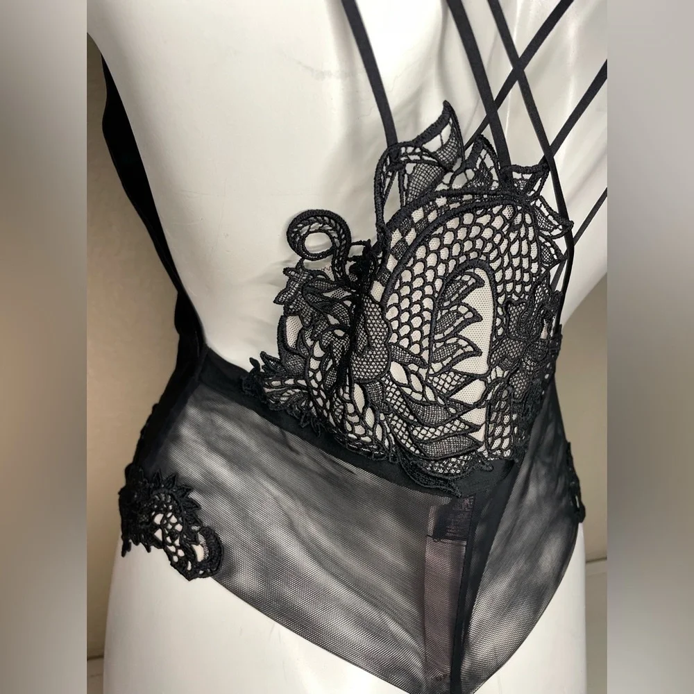Victoria’s Secret Bodysuit Very Sexy Bodysuit VS Lingerie VS Dragon Teddy 🆕🌙 🐉